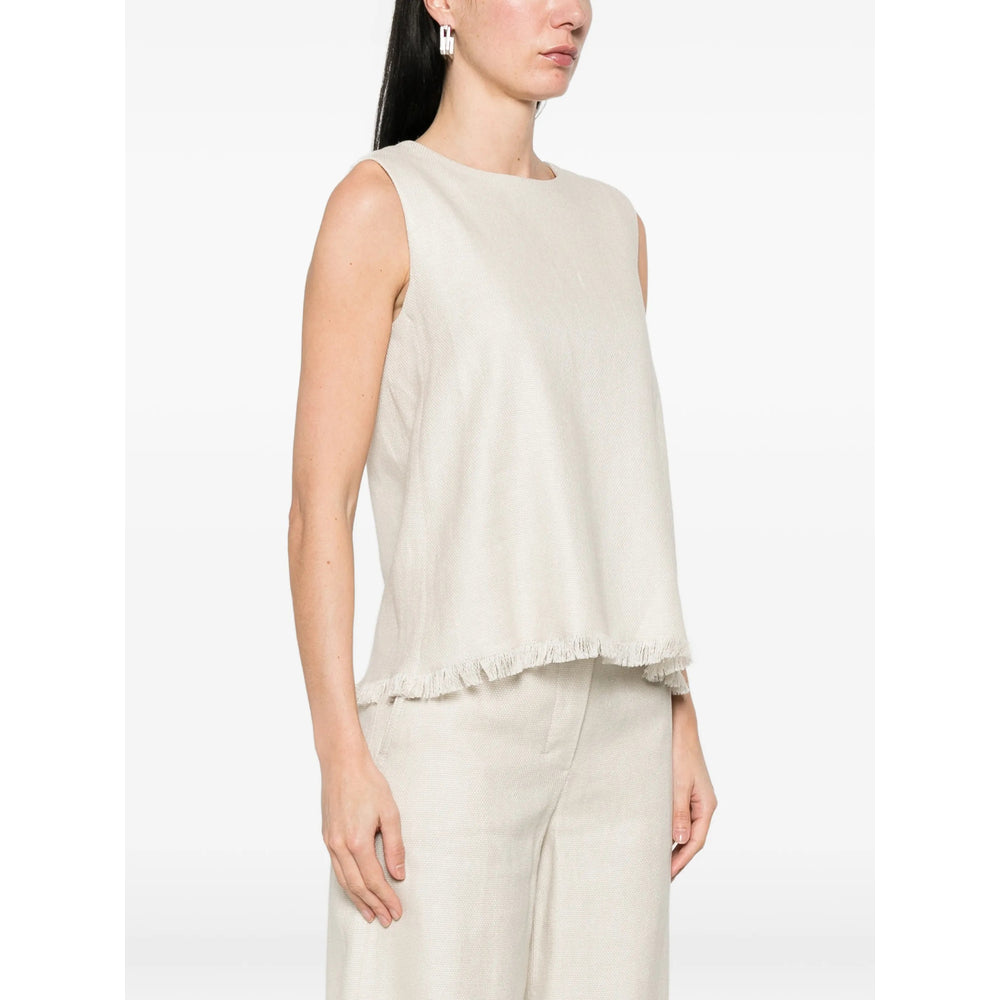 'S Max Mara Neutrals Tops - Vests & Tank Tops Women S MAX MARA