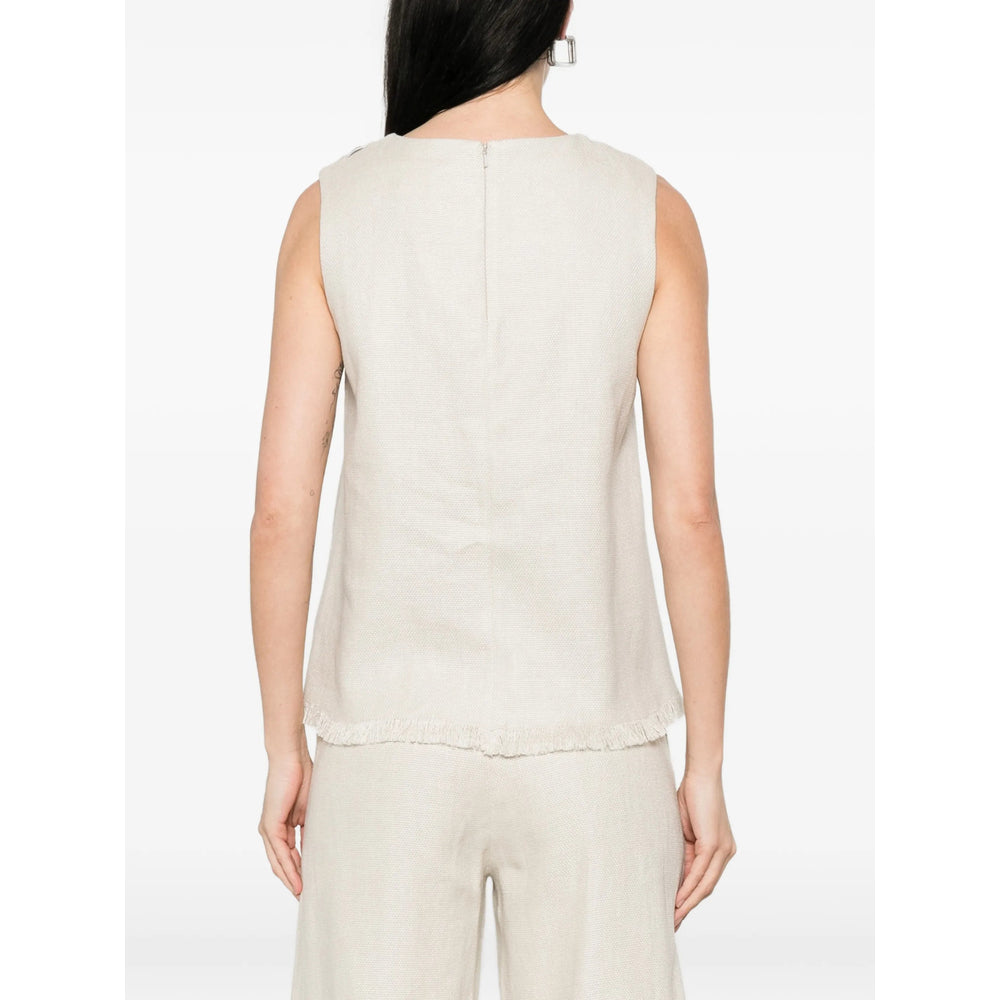 'S Max Mara Neutrals Tops - Vests & Tank Tops Women S MAX MARA