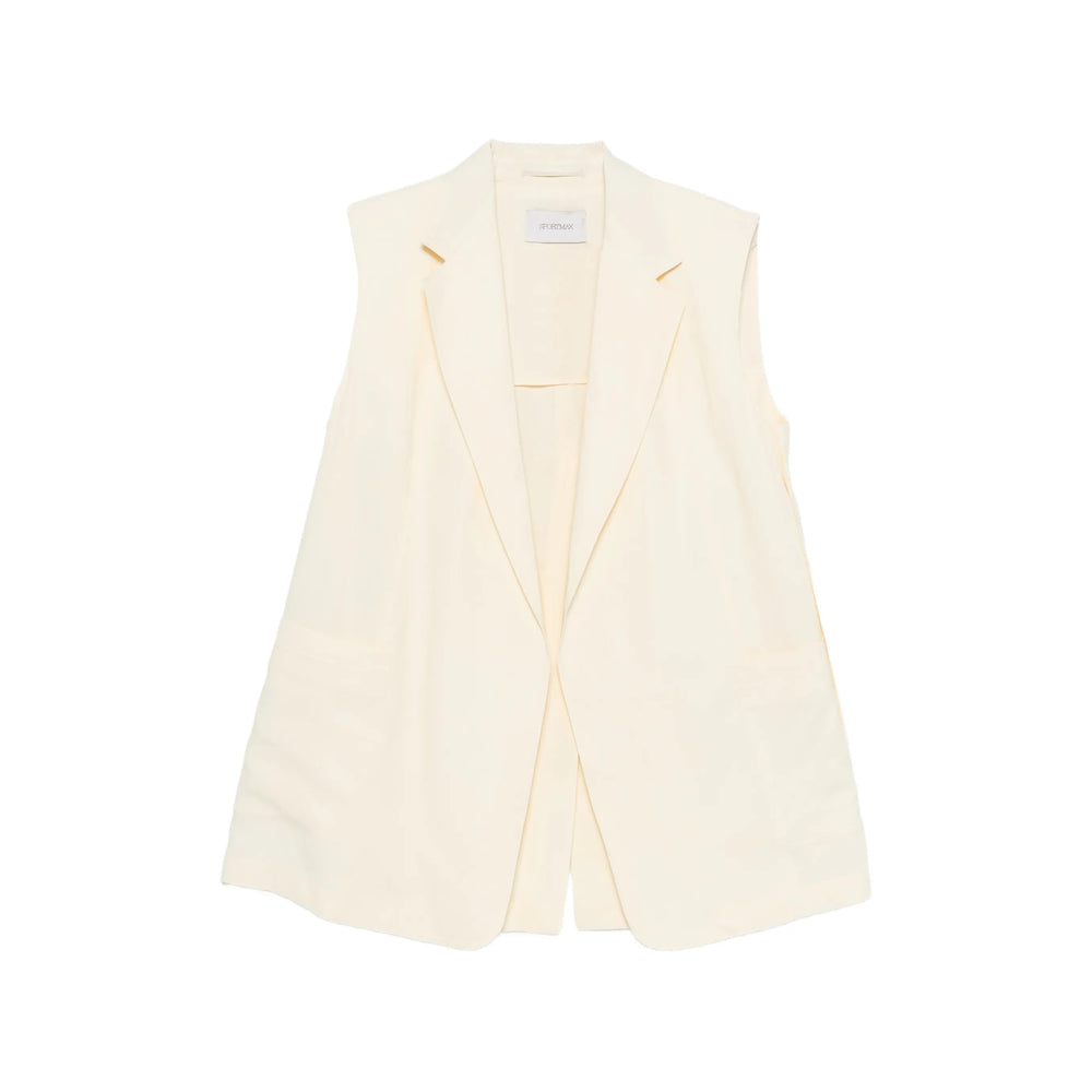 Sportmax Neutrals Jackets - Waistcoat & Gilets Women SPORTMAX