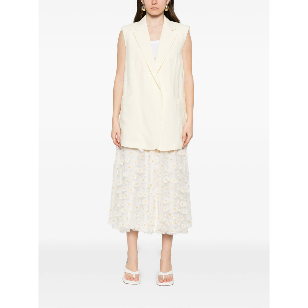 Sportmax Neutrals Jackets - Waistcoat & Gilets Women SPORTMAX