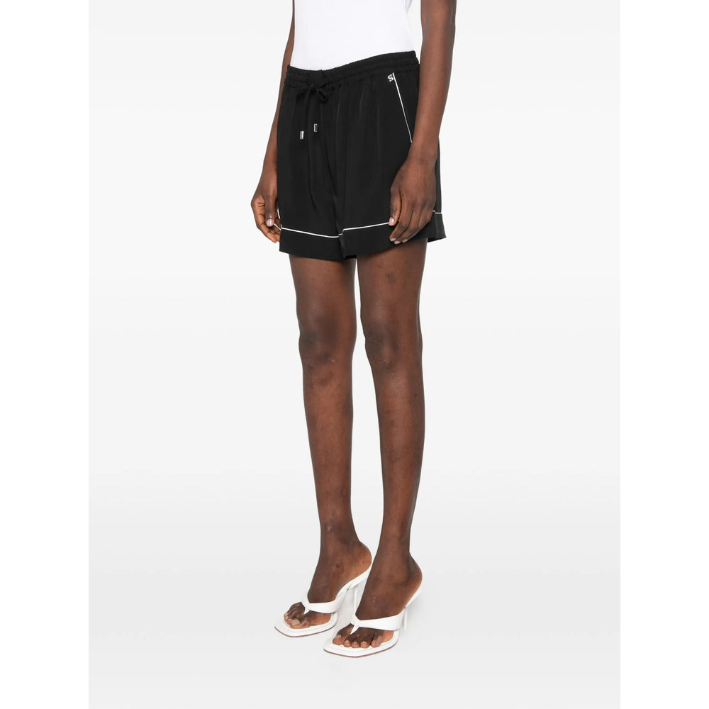 Sportmax Black Shorts - Tailored Shorts Women SPORTMAX