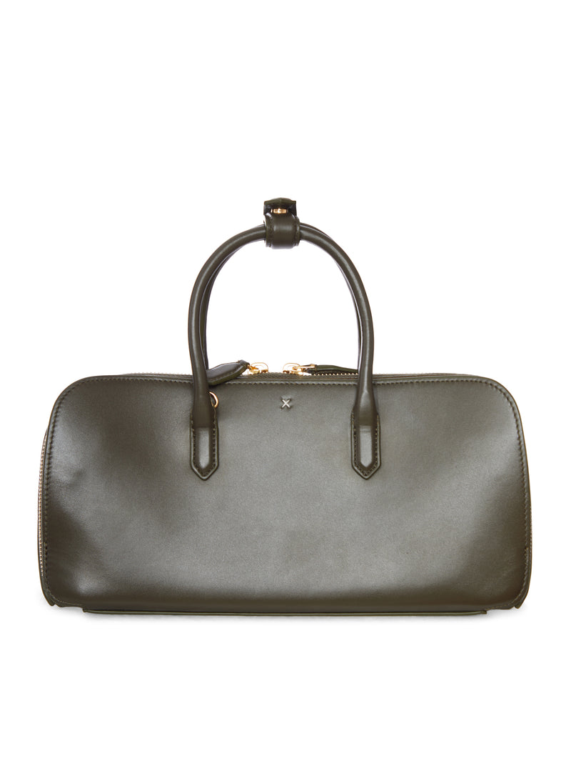 Alaia Women Delta Small Calfskin Box Bag ALAIA