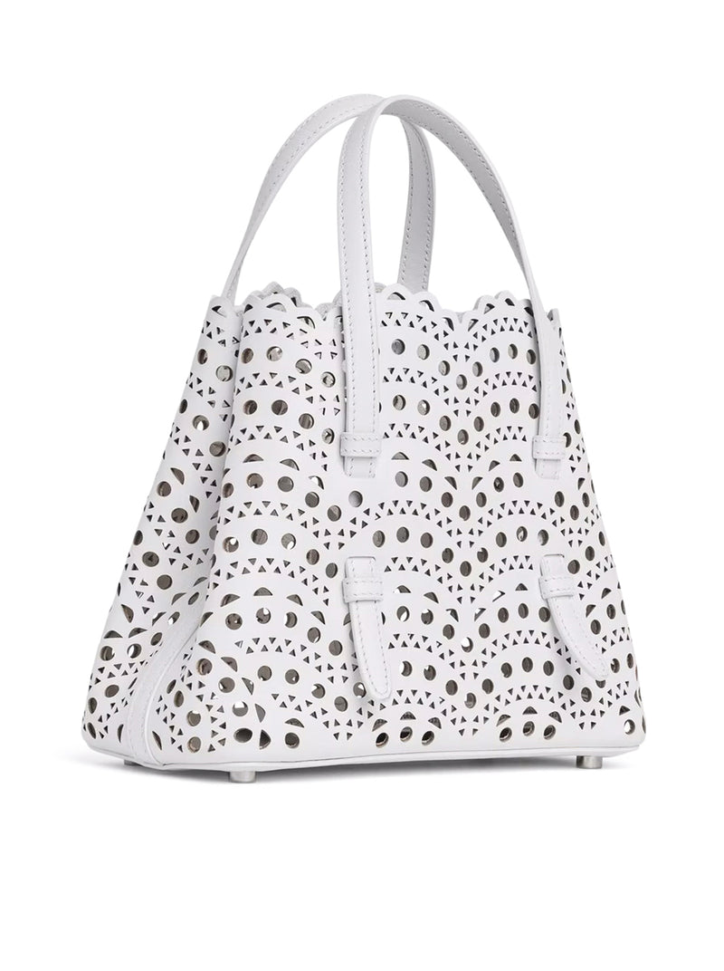 Alaia Women Mina 20 Leather Bag ALAIA