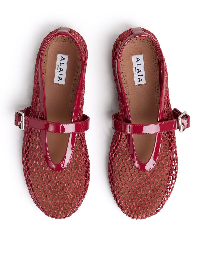 Alaia Women Flat Mesh Ballerinas ALAIA