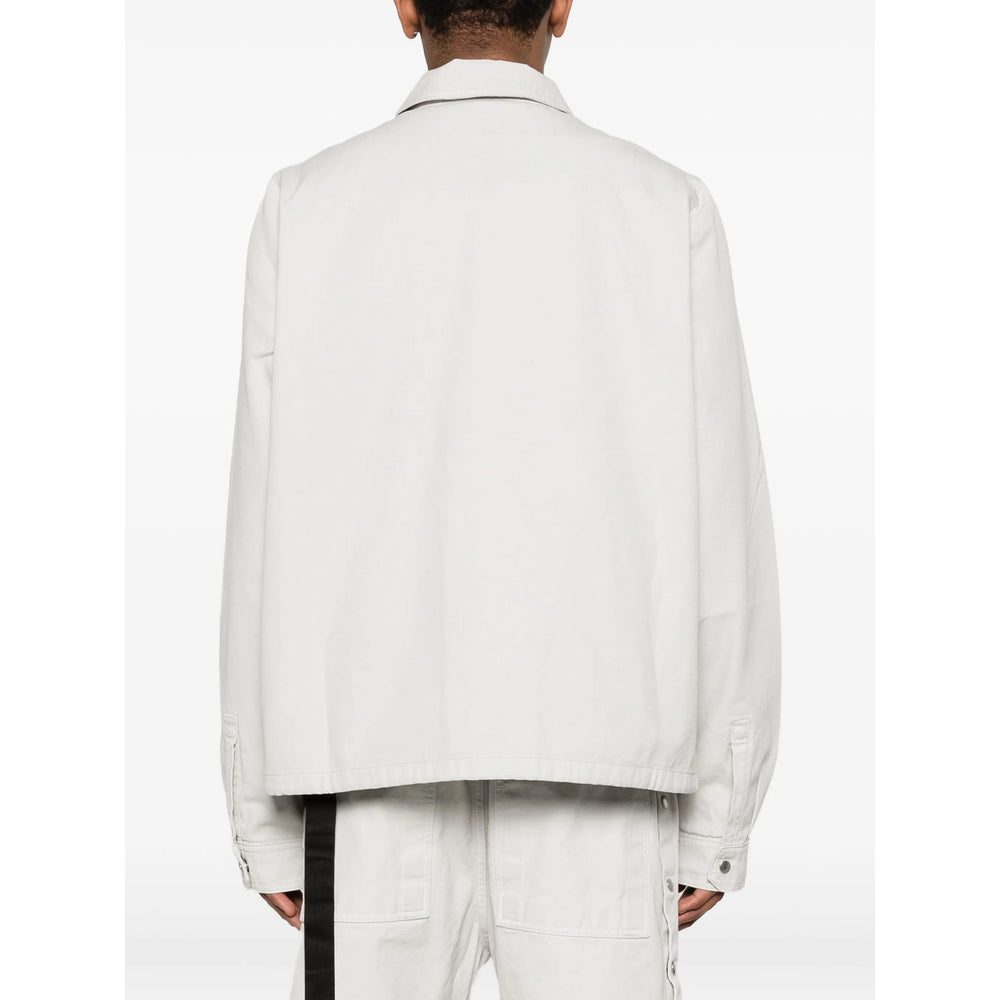 Rick Owens Drkshdw Neutrals Jackets - Shirt Jackets Men RICK OWENS