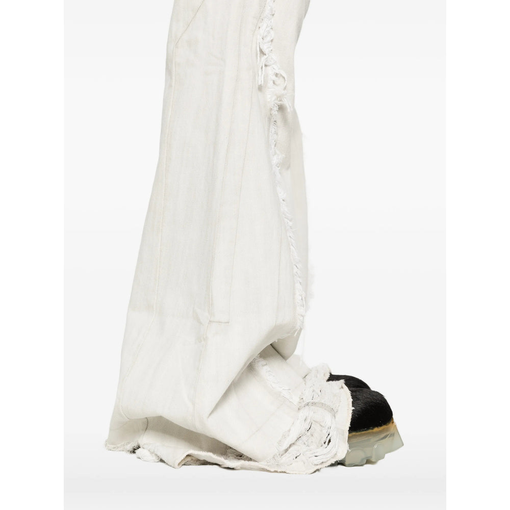 Rick Owens Drkshdw White Denim - Wide-Leg Jeans Men RICK OWENS