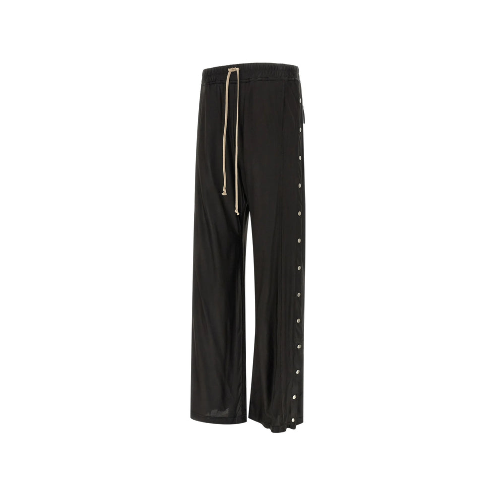 Rick Owens Drkshdw Black Trousers - Wide-Leg Trousers Men RICK OWENS