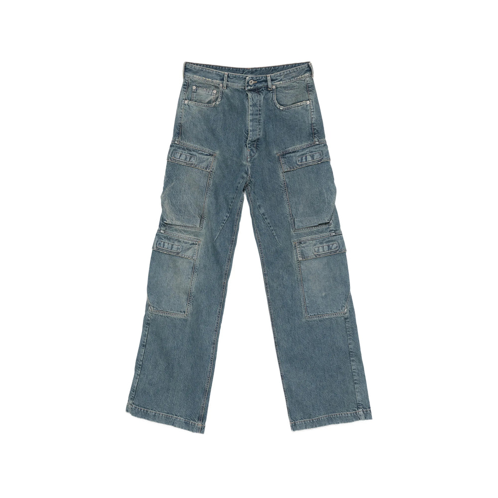 Rick Owens Drkshdw Blue Denim - Loose-Fit Jeans Men RICK OWENS