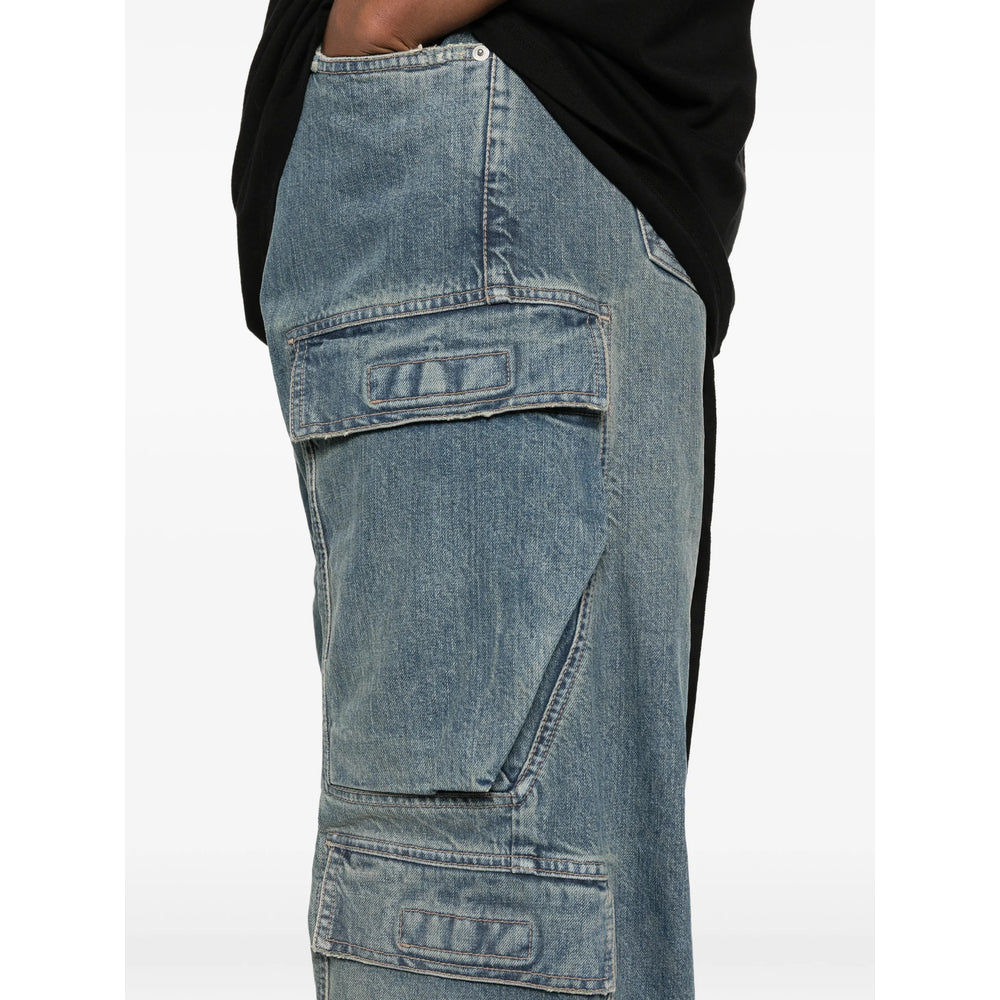 Rick Owens Drkshdw Blue Denim - Loose-Fit Jeans Men RICK OWENS