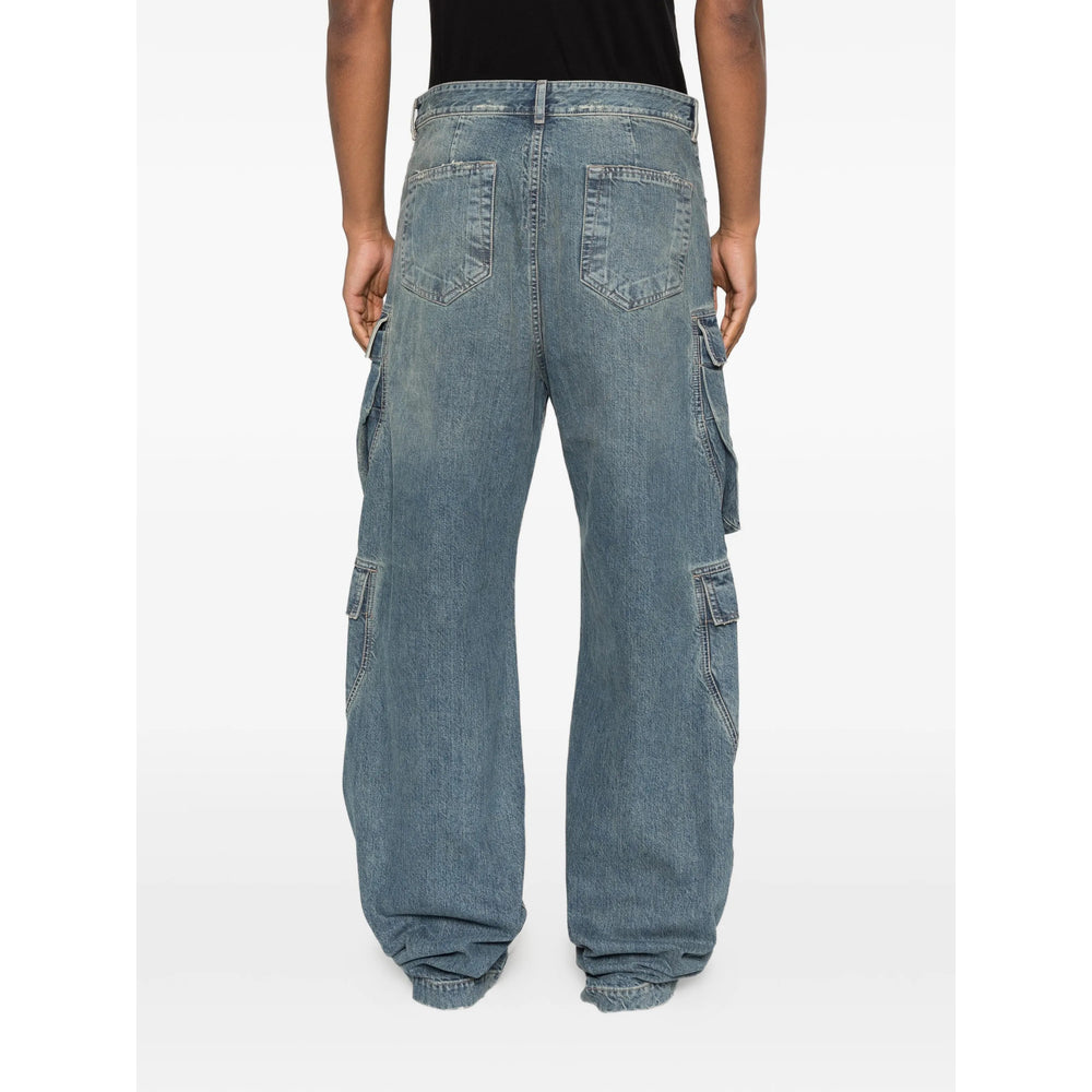 Rick Owens Drkshdw Blue Denim - Loose-Fit Jeans Men RICK OWENS