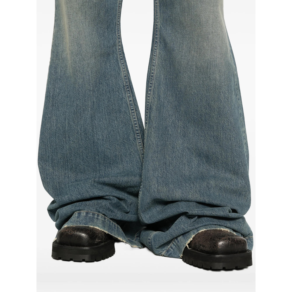 Rick Owens Drkshdw Blue Denim - Wide-Leg Jeans Men RICK OWENS