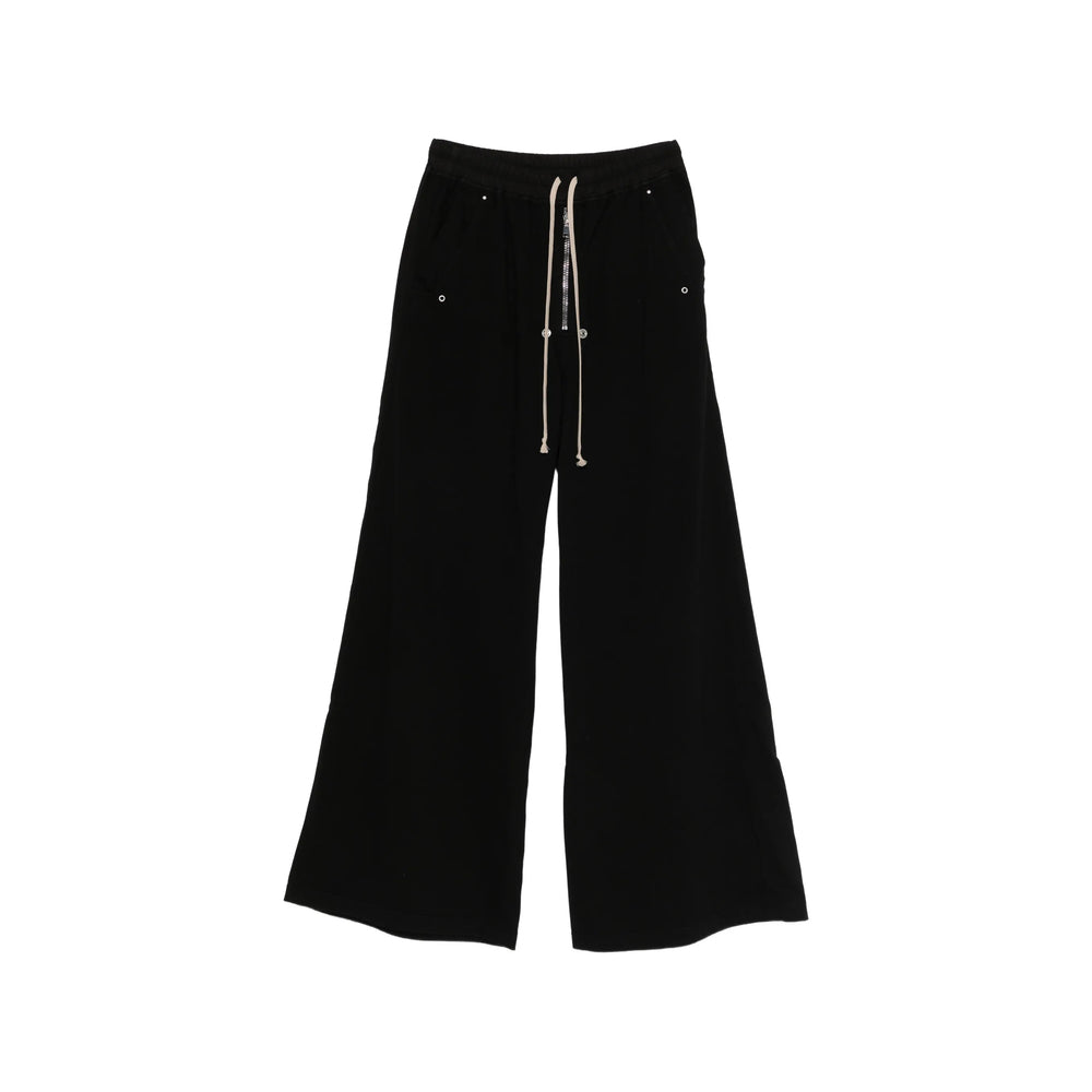 Rick Owens Drkshdw Black Trousers - Wide-Leg Trousers Men RICK OWENS