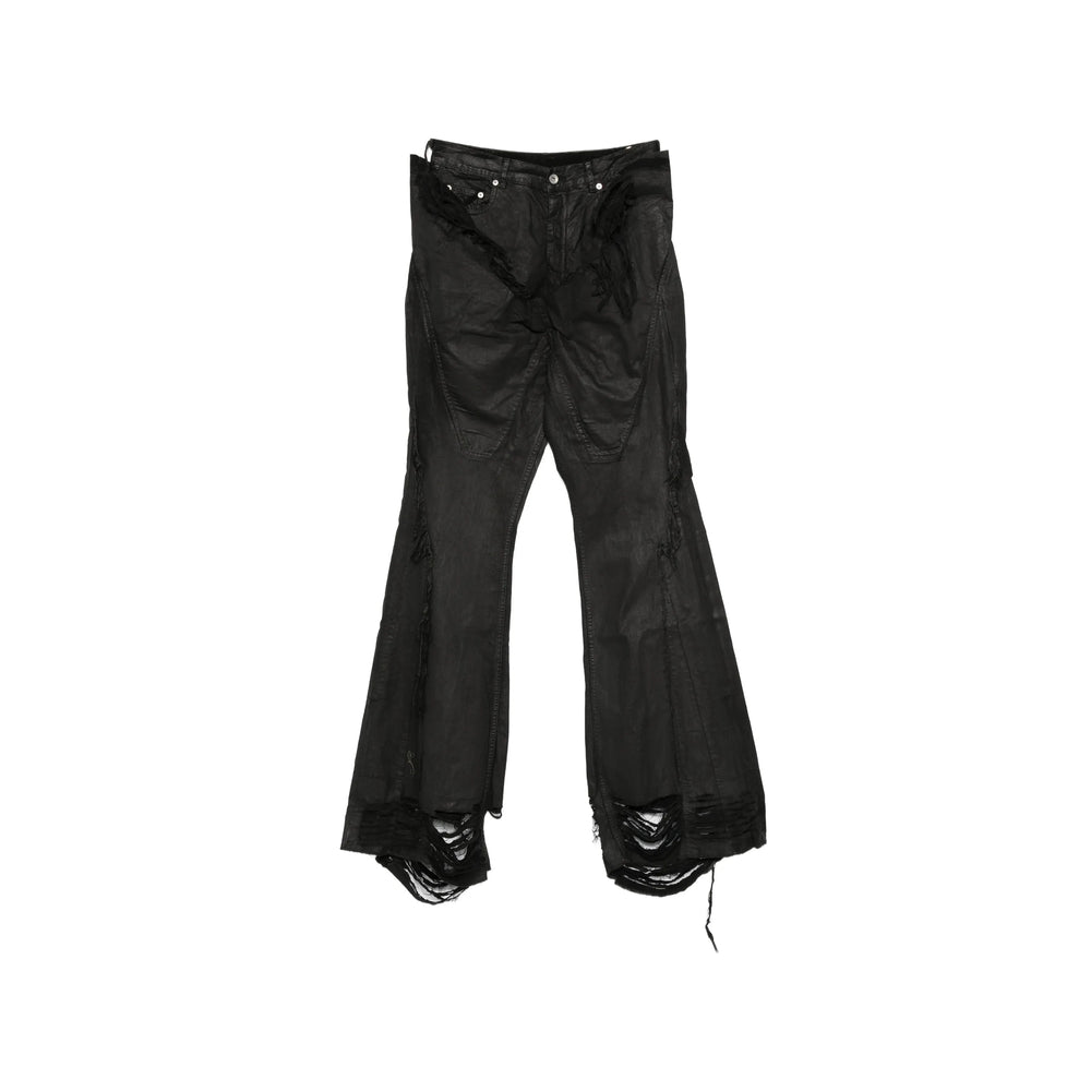 Rick Owens Drkshdw Black Denim - Bootcut Jeans Men RICK OWENS