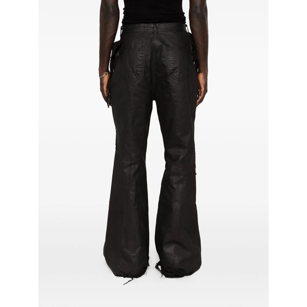 Rick Owens Drkshdw Black Denim - Bootcut Jeans Men RICK OWENS
