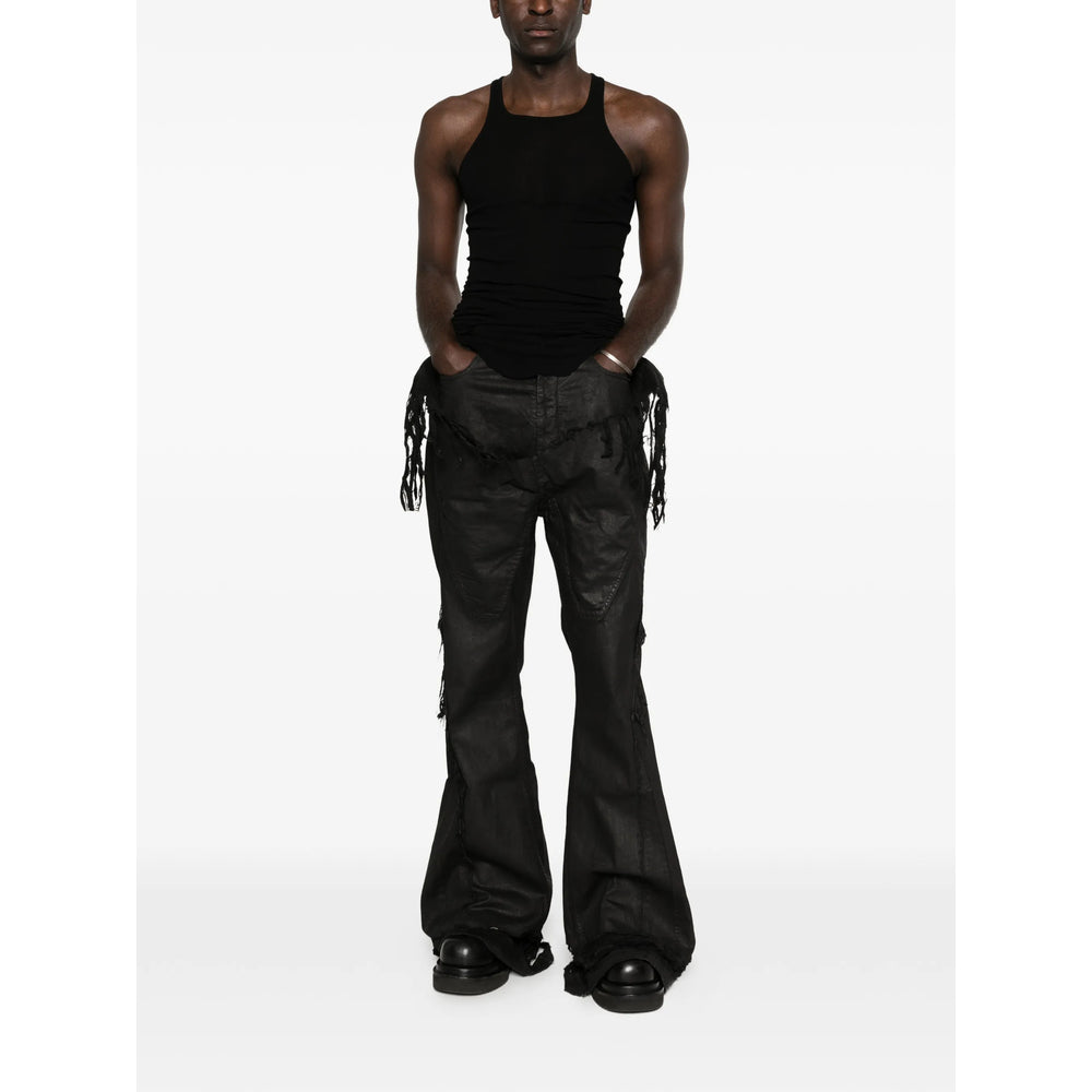 Rick Owens Drkshdw Black Denim - Bootcut Jeans Men RICK OWENS