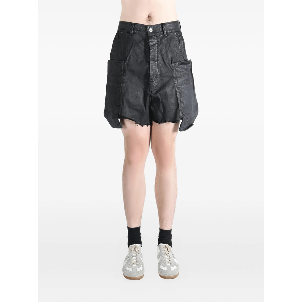Rick Owens Drkshdw Black Shorts - Cargo Shorts Men RICK OWENS