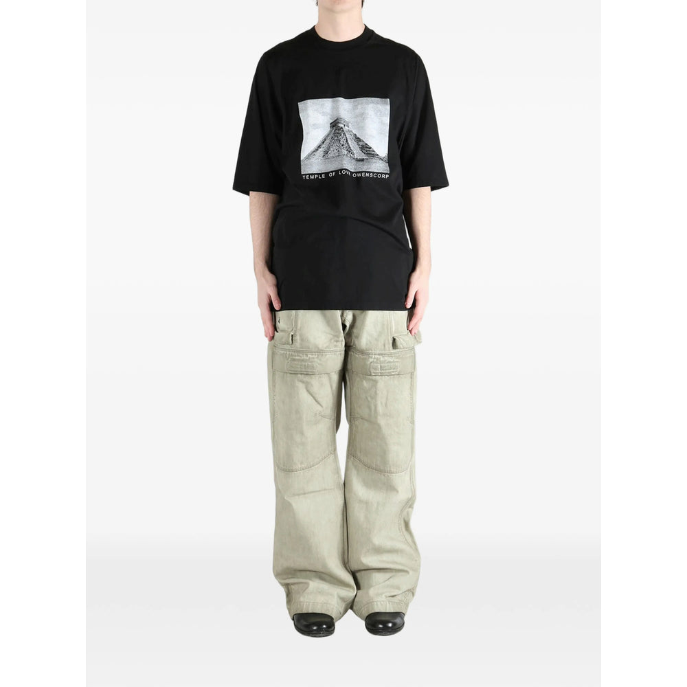 Rick Owens Drkshdw Black T-Shirts & Vests - T-Shirts Men RICK OWENS