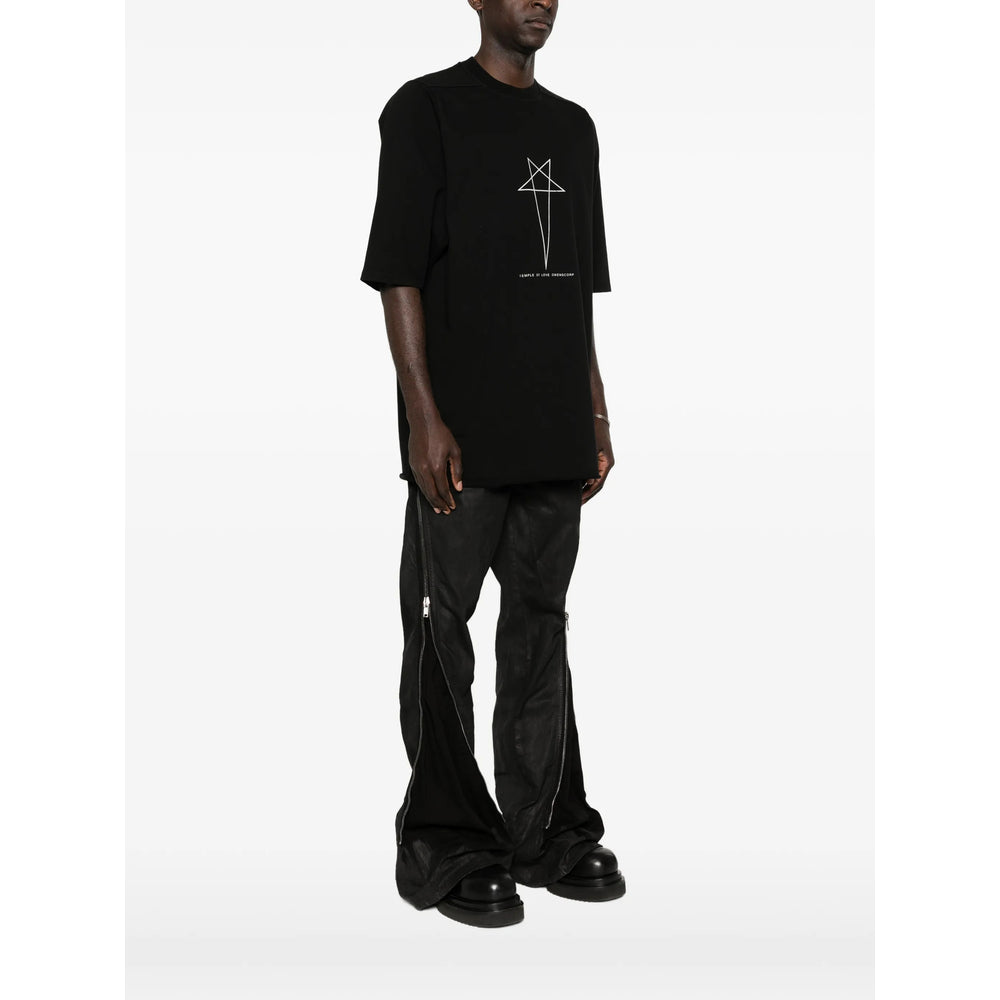 Rick Owens Drkshdw Black T-Shirts & Vests - T-Shirts Men RICK OWENS