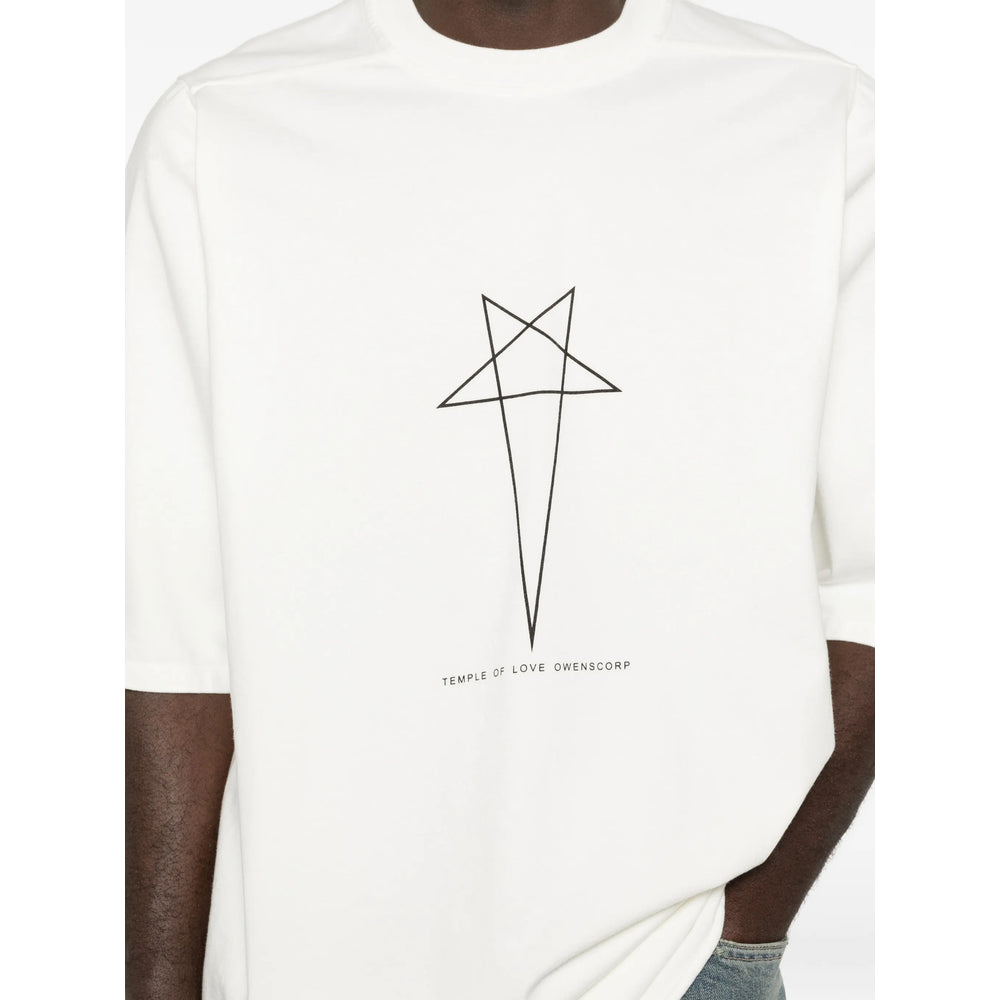 Rick Owens Drkshdw White T-Shirts & Vests - T-Shirts Men RICK OWENS