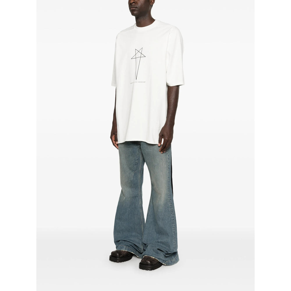Rick Owens Drkshdw White T-Shirts & Vests - T-Shirts Men RICK OWENS