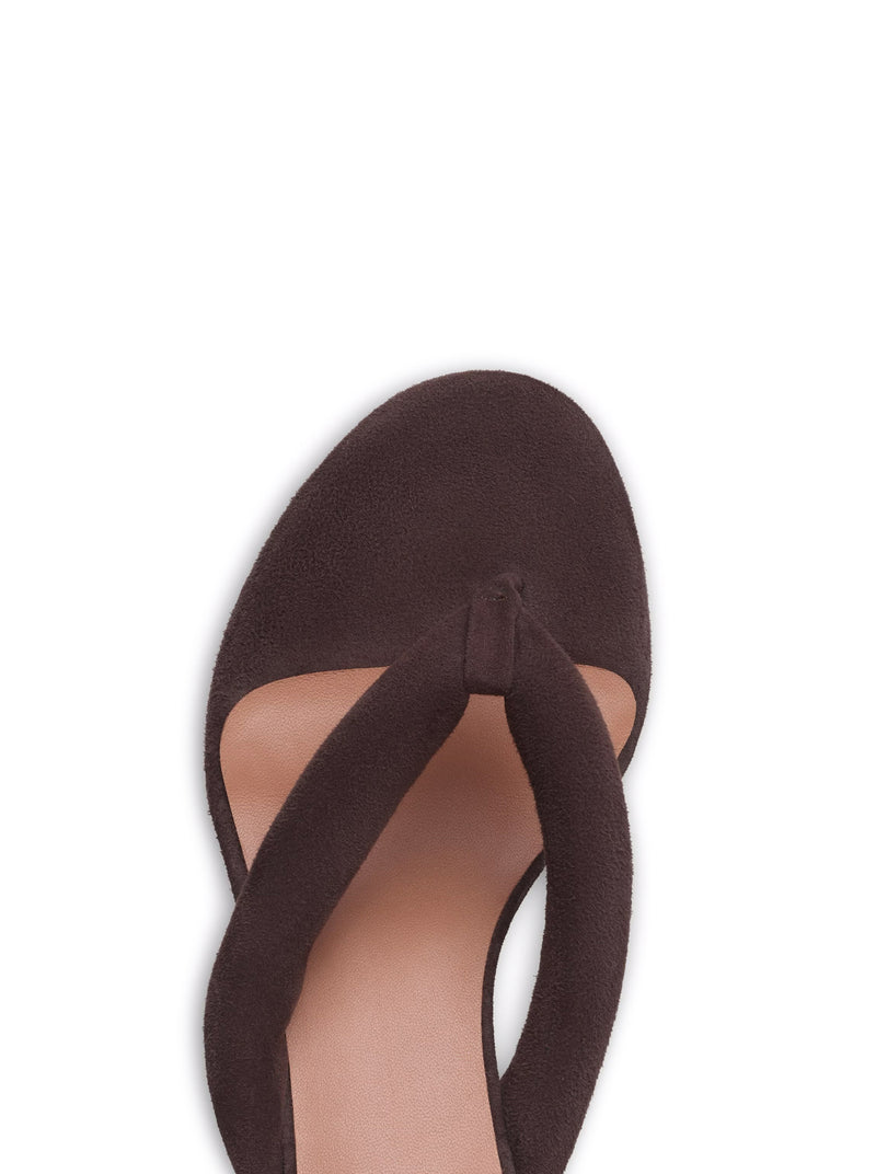 Alaia Women Suede Heel Sandals ALAIA