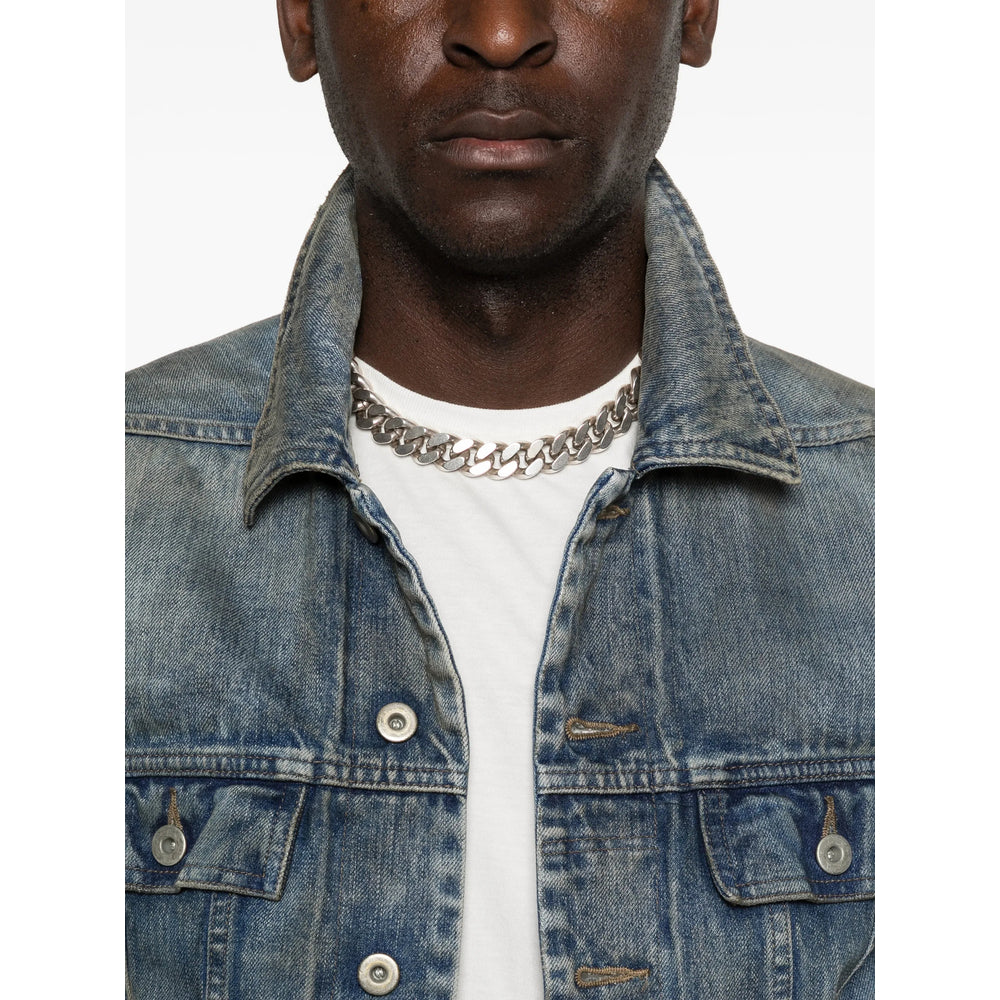 Rick Owens Drkshdw Blue Jackets - Denim Jackets Men RICK OWENS