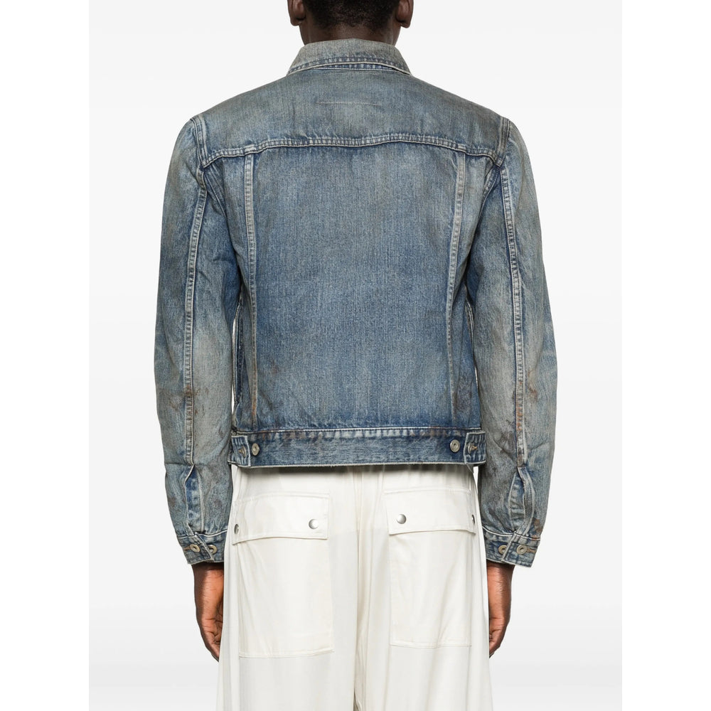 Rick Owens Drkshdw Blue Jackets - Denim Jackets Men RICK OWENS