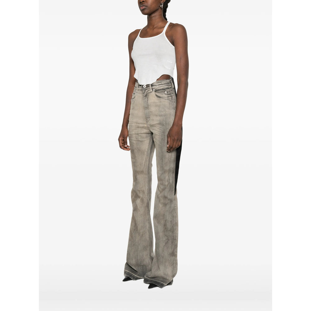 Rick Owens Drkshdw White Tops - Vests & Tank Tops Women RICK OWENS