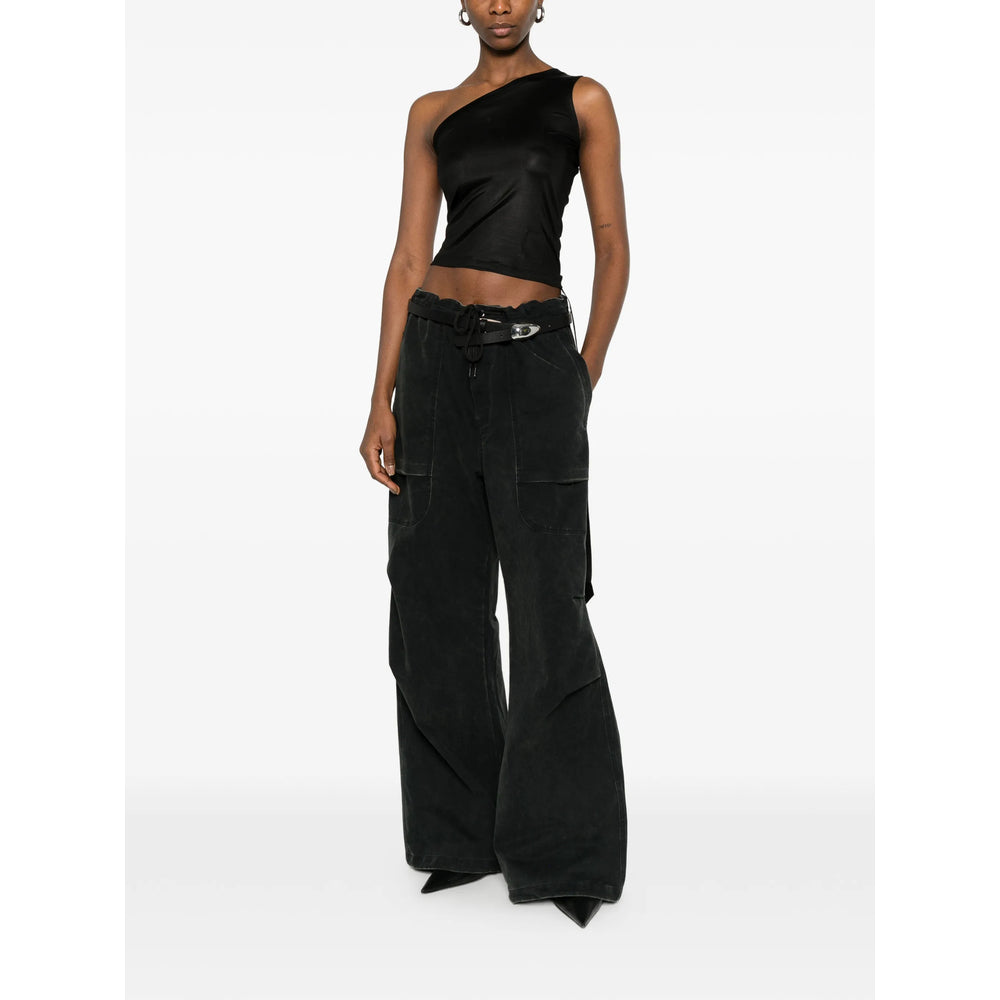 Rick Owens Drkshdw Black Tops - Vests & Tank Tops Women RICK OWENS