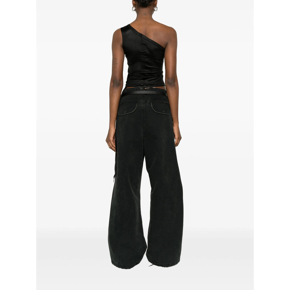 Rick Owens Drkshdw Black Tops - Vests & Tank Tops Women RICK OWENS