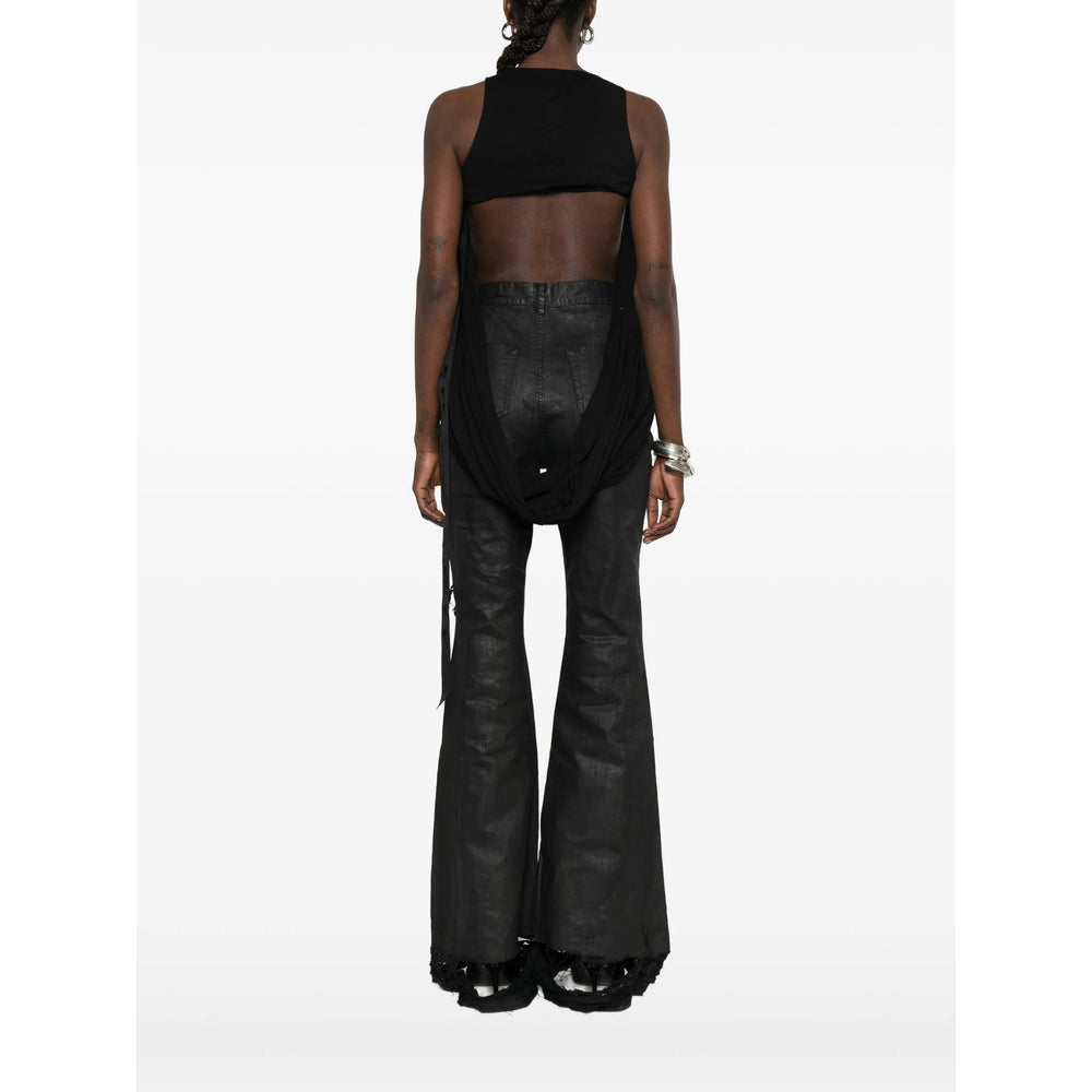 Rick Owens Drkshdw Black Tops - Vests & Tank Tops Women RICK OWENS