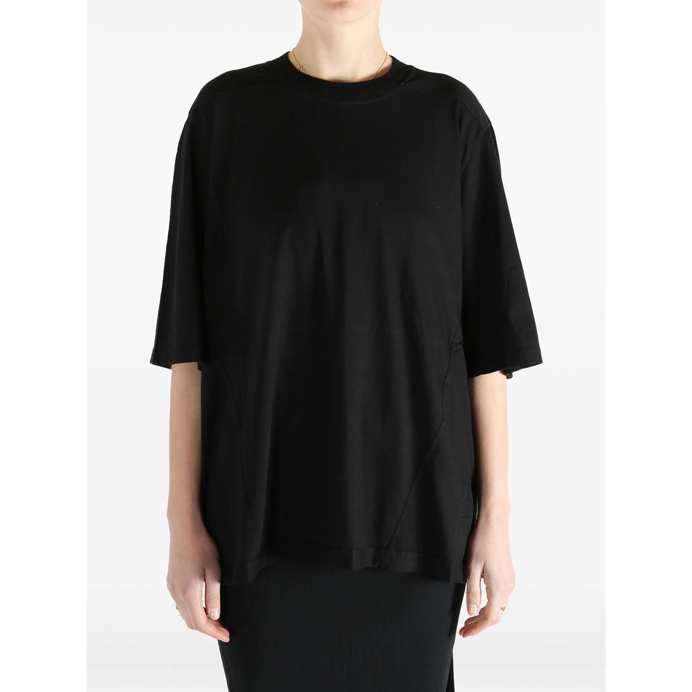 Rick Owens Drkshdw Black Tops - T-Shirts & Jerseys Women RICK OWENS