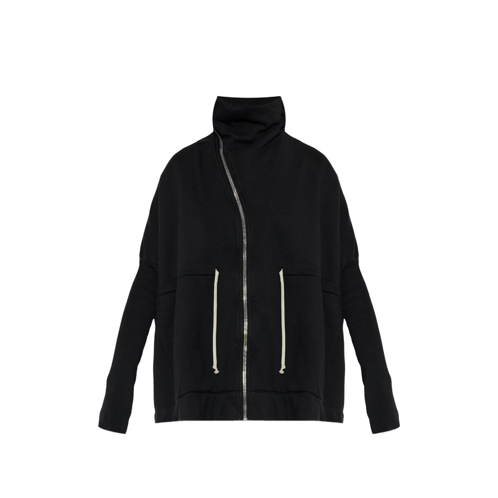 Rick Owens Drkshdw Black Tops - Sweatshirts Women RICK OWENS
