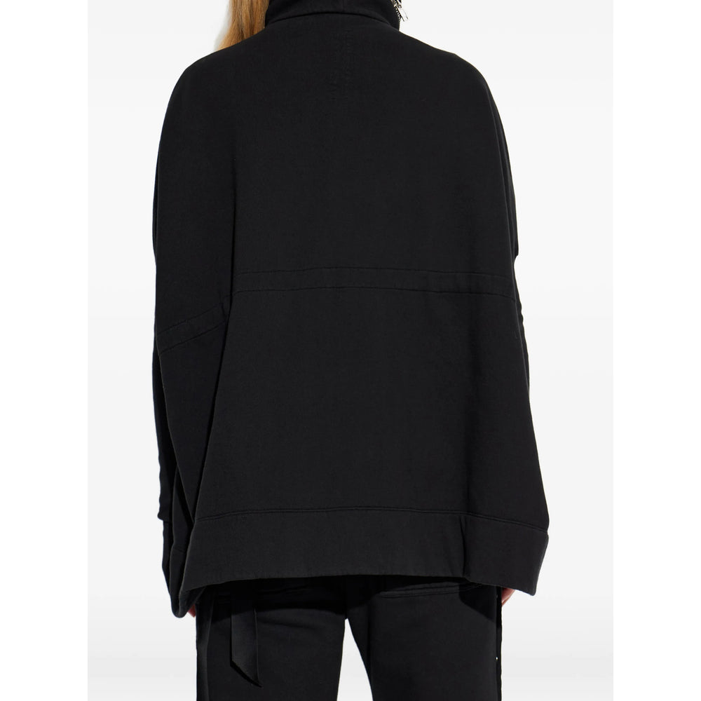 Rick Owens Drkshdw Black Tops - Sweatshirts Women RICK OWENS