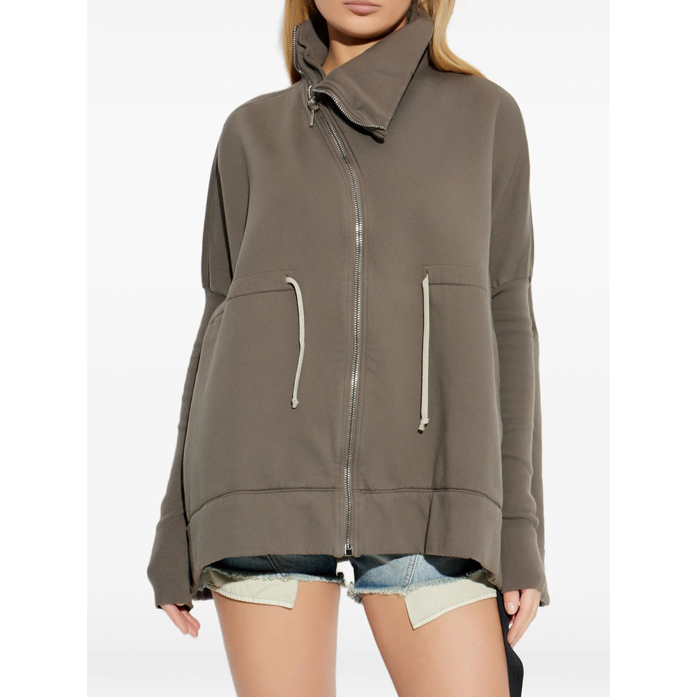 Rick Owens Drkshdw Grey Tops - Sweatshirts Women RICK OWENS
