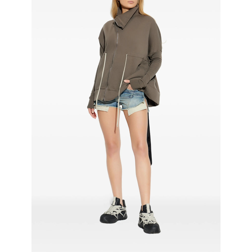 Rick Owens Drkshdw Grey Tops - Sweatshirts Women RICK OWENS