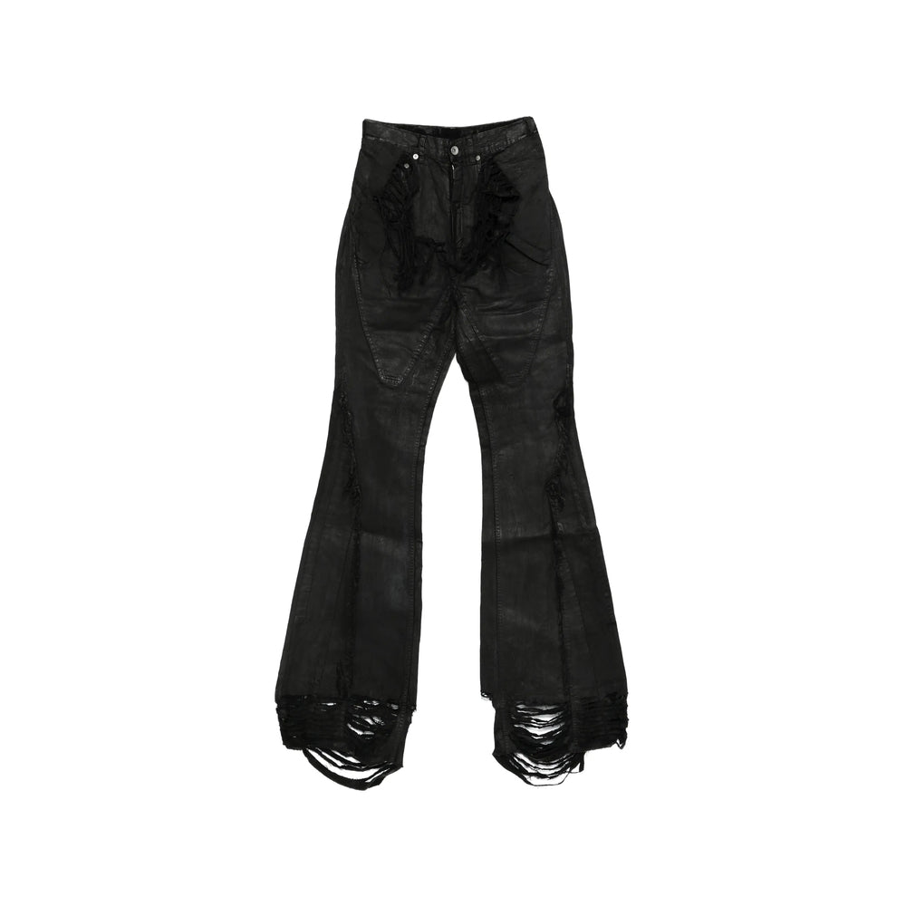 Rick Owens Drkshdw Black Denim - Bootcut Jeans Women RICK OWENS