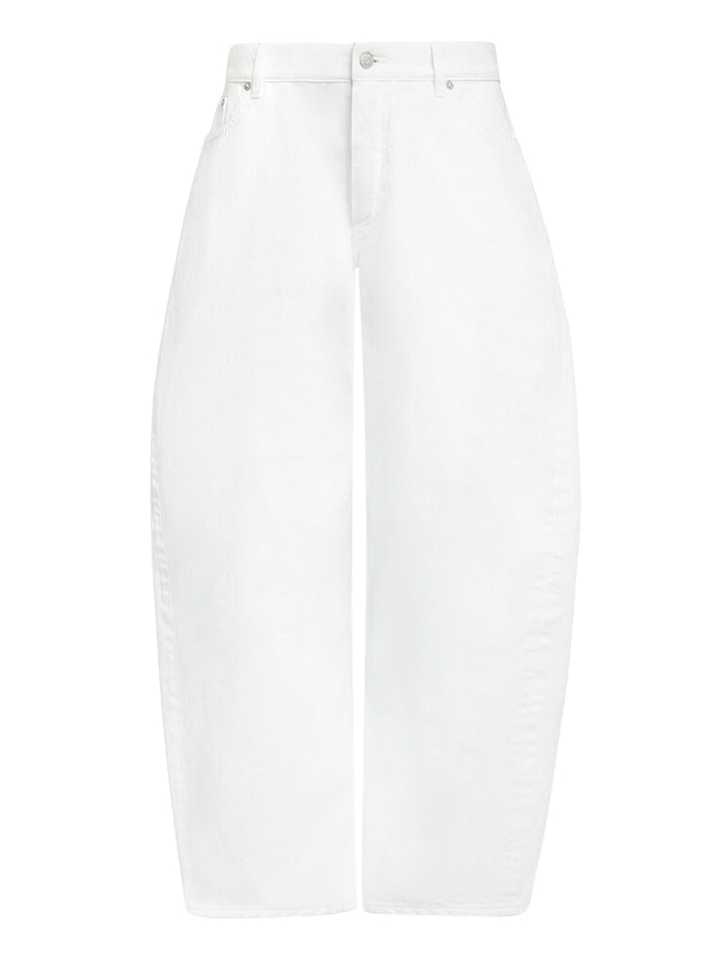 Alaia Women Rodeo Denim Pants ALAIA
