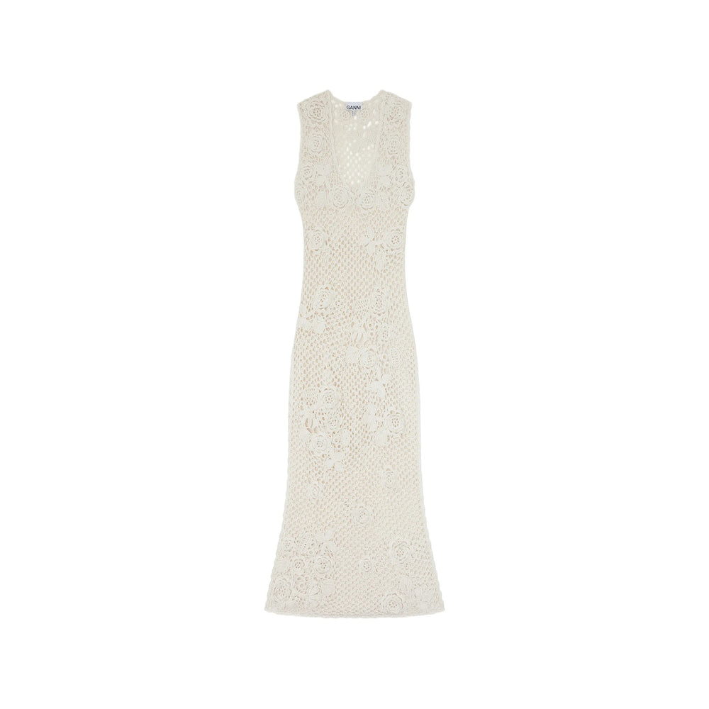 Ganni Neutrals Dresses - Day Dresses Women GANNI