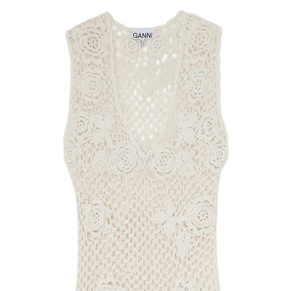Ganni Neutrals Dresses - Day Dresses Women GANNI