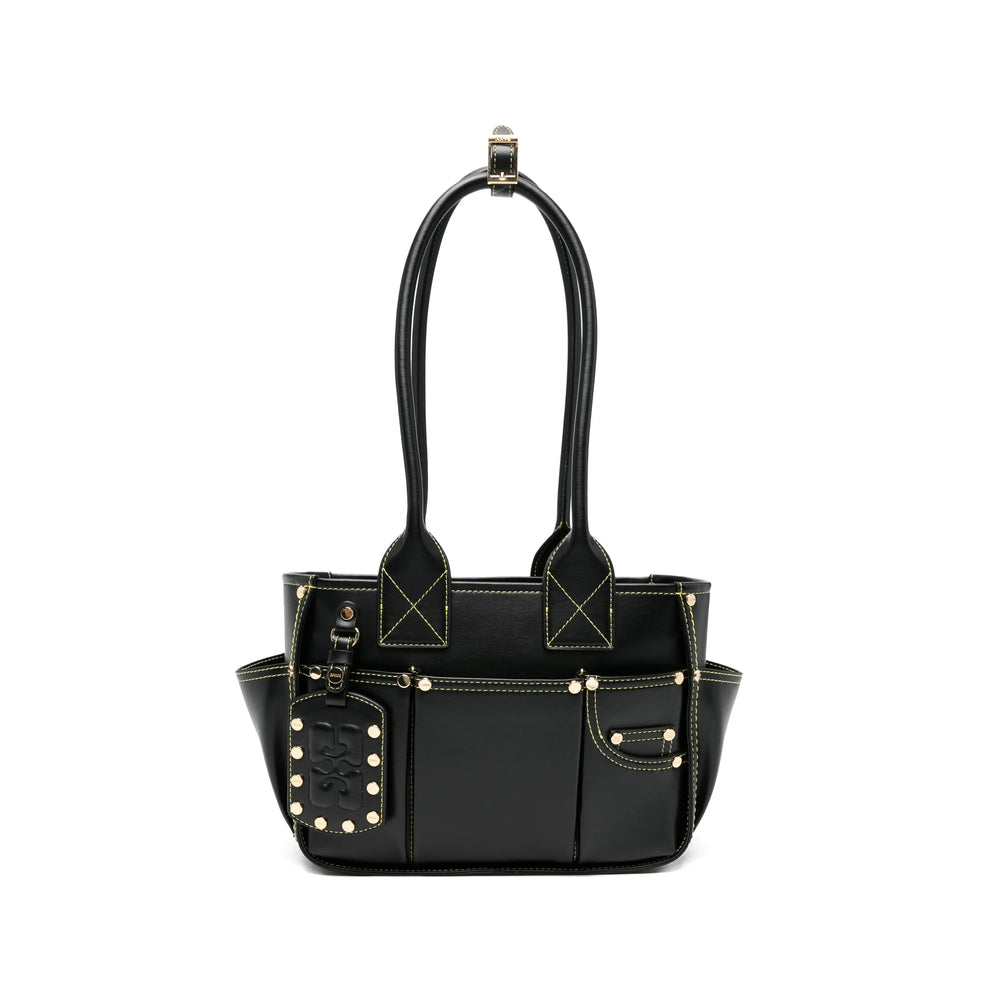 Ganni Black Shoulder Bags Women GANNI