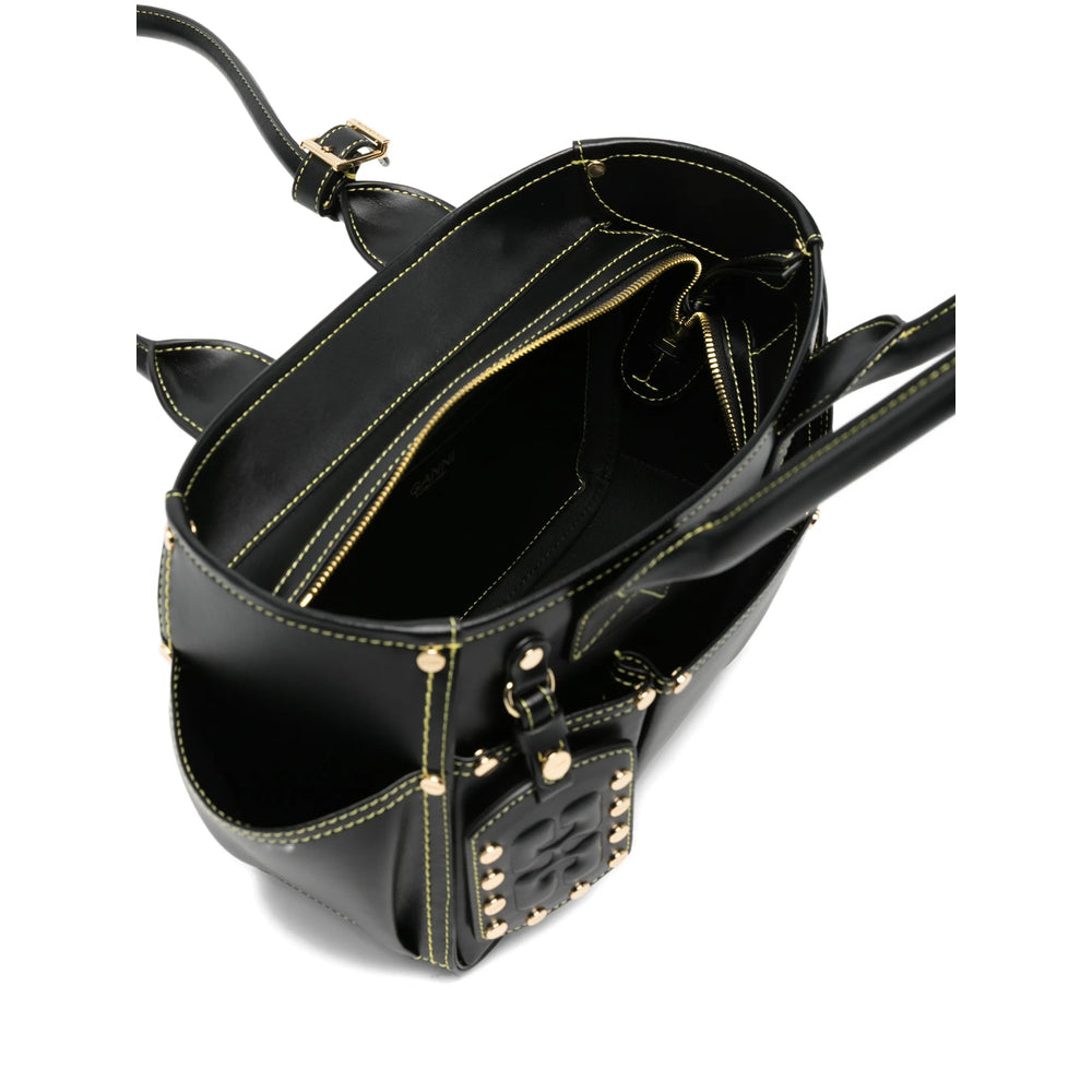 Ganni Black Shoulder Bags Women GANNI