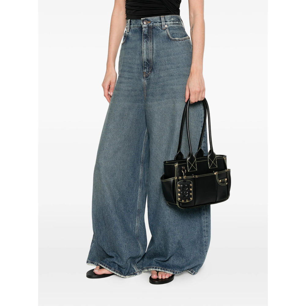 Ganni Black Shoulder Bags Women GANNI