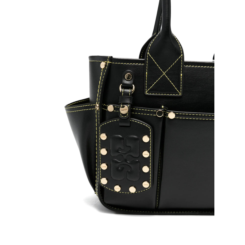 Ganni Black Shoulder Bags Women GANNI