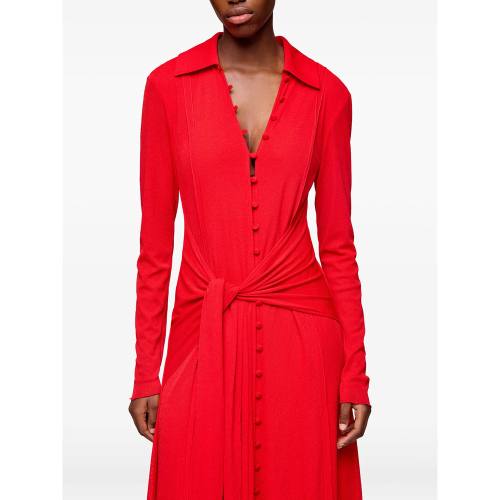 Ganni Red Dresses - Day Dresses Women GANNI