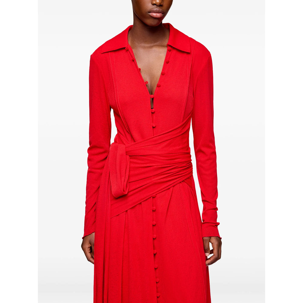 Ganni Red Dresses - Day Dresses Women GANNI