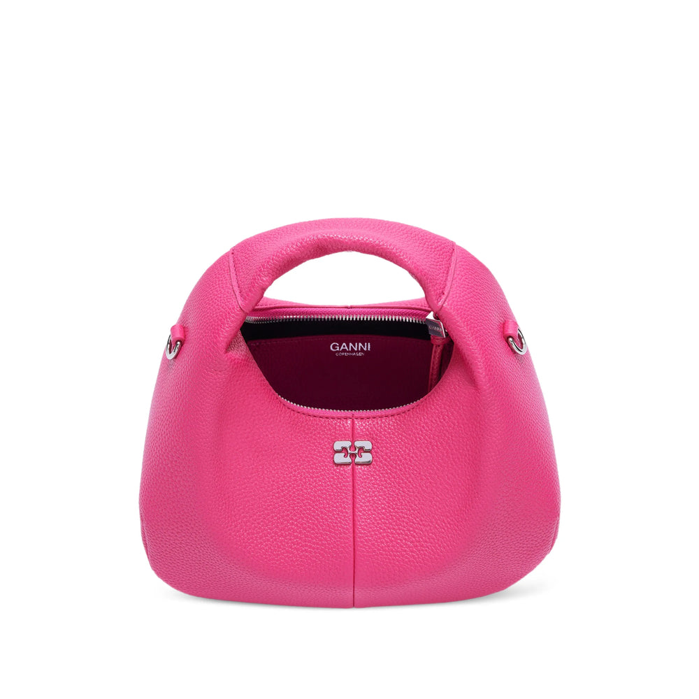 Ganni Pink Satchels & Cross Body Bags Women GANNI