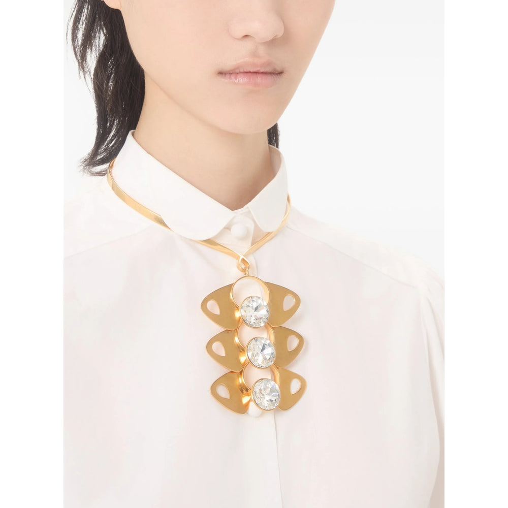 Valentino Garavani Gold Necklaces Women VALENTINO GARAVANI