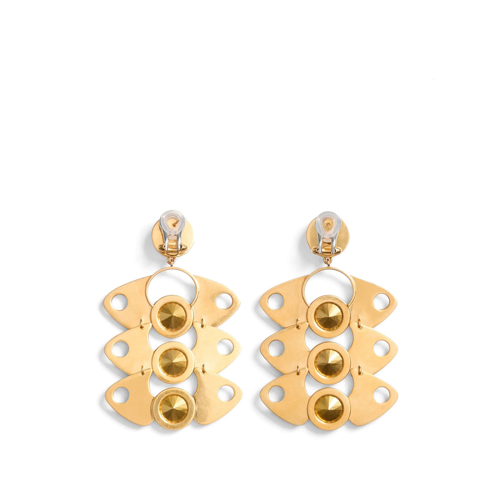 Valentino Garavani Gold Earrings Women VALENTINO GARAVANI