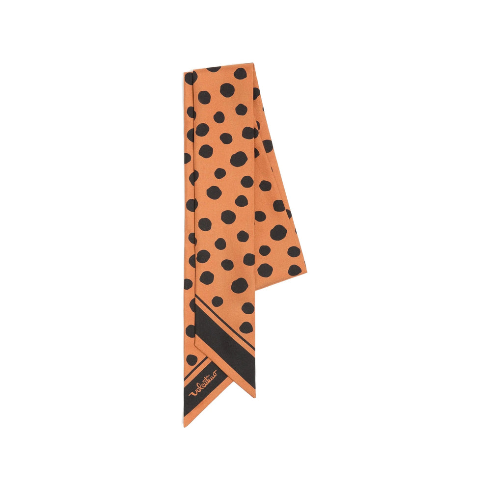 Valentino Garavani Orange Scarves Women VALENTINO GARAVANI